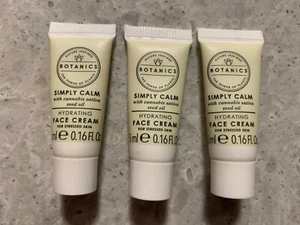 3 Botanics Simply Calm Hydrating Face Cream Travel Size Minis - Picture 1 of 1