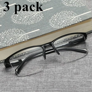 3 Pack Reading glasses Unisex Readers +1 +1.25 +1.5 + 1.75 +2 +2.25 +2.5 +2.75~ - Picture 1 of 10
