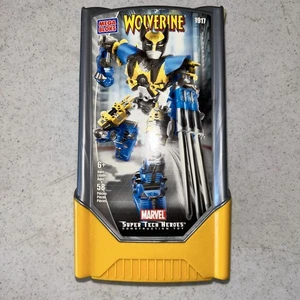 NIB 2004 MEGA BLOKS MARVEL WOLVERINE SUPER TECH HERO CONSTRUCTION TOY #1917  - Picture 1 of 4