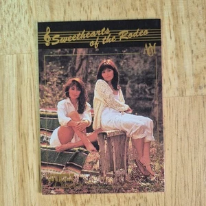 Sweethearts Of The Rodeo | 1992 Collect-A-Card Academy Of Country Music #03 - Picture 1 of 2