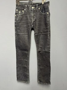 True Religion Flap Pocket Straight Dark Blue Jean in Hard Times Men's 29x33 - Picture 1 of 11