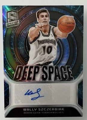 2023-24 Panini Spectra Wally Szczerbiak Deep Space Auto #21/99 - Image 1 of 2