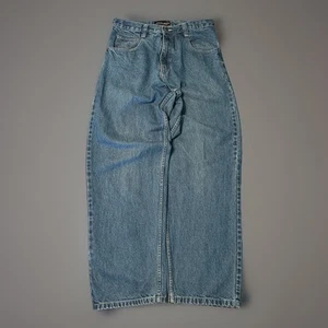 Vintage Southpole Jeans Mens 34x32 Blue Baggy Y2K Light Wash Skate Jesse Pinkman - Picture 1 of 13