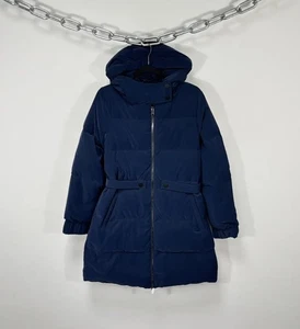 Chaqueta acolchada Cop Copine para mujer nueva con etiquetas azul Poutou con capucha EU38/IT42 - Imagen 1 de 24