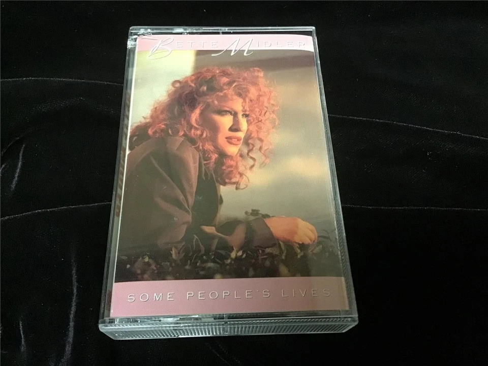 Cassette Tape Midler 1990 Bette Midler Some People's Lives Foto 1 de 1