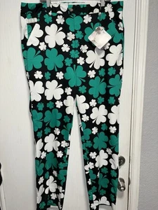 Royal & Awesome Paddy Par! Pantalones de golf para hombre 40x34 St Patricks nuevos - Imagen 1 de 6