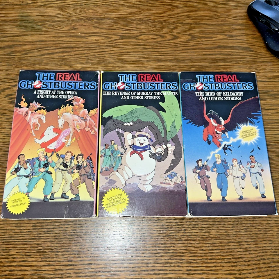 The Real Ghostbusters VHS Lot - Image 1 of 4