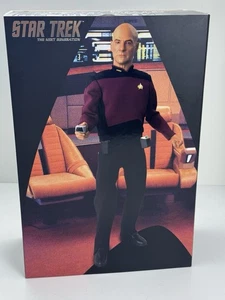 Figurine QMx Capitaine Jean-Luc Picard échelle 1:6 Star Trek / Rare et neuve en boite - Photo 1/6
