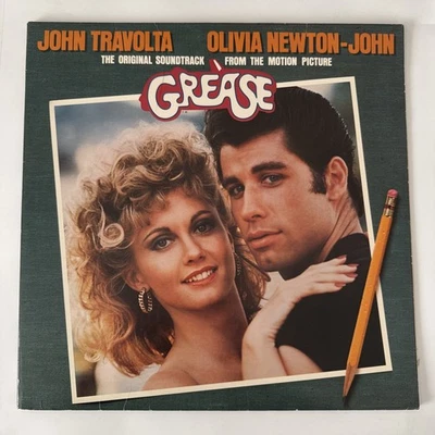 Grease Original Motion Picture Soundtrack 2LP W/Inserts VG+/VG+ Foto 1 de 4