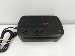APC Back-UPS 350 6-Outlet BE350G Power Supply Surge Protector No Battery B3 - Photo 1/10