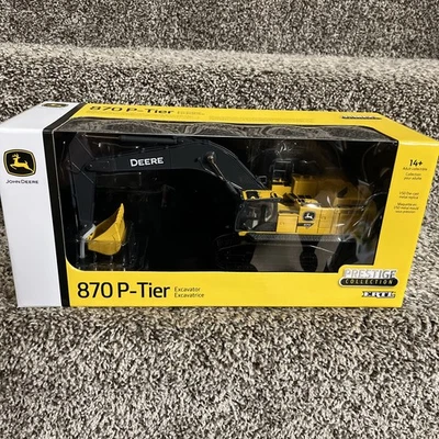 ERTL 1:50 John Deere 870 P-Tier Excavator Prestige Collection Die Cast NEW! - Image 1 of 4