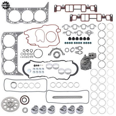 Kit de reconstrucción de motor SH-1351S para Chevrolet GMC Astro 1996 1997-98 4,3 L OHV 1855M Foto 1 de 4