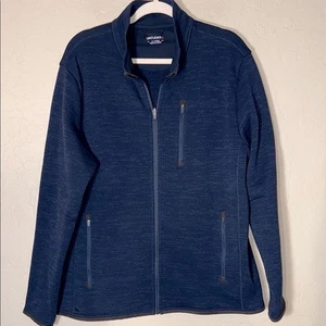 Untuckit Herren Fleece Full Zip Navy Jacke Gr. XL. - Bild 1 von 6
