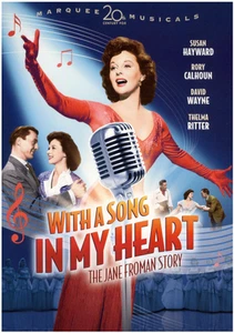 With a Song in My Heart (DVD, 1952) Susan Hayward Musical Biographical Drama - Picture 1 of 1