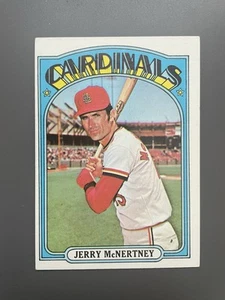 1972 Topps #584 Jerry McNertney Cardenales de San Luis - Imagen 1 de 2