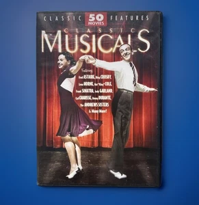 50 Movies DVD Classic Musicals 12 Disc Set Fred Astaire Bing Crosby More Vintage - Picture 1 of 7