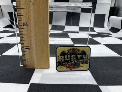 Rusty Wallace Fan Club 2005 NASCAR Lapel Hat Jacket Souvenir Pin - Image 1 of 3
