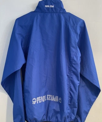 Camiseta deportiva térmica de ciclismo Pearl Izumi Elite vintage años 90 chaqueta azul grande para mujer Foto 1 de 4