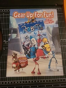 Robots Movie Print Ad 2006 8x11 Promo Wall - Picture 1 of 1