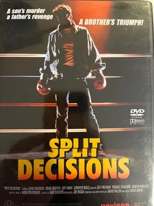 SPLIT DECISIONS DVD 1988 Gene Hackman Craig Sheffer Exc Cond! All Region - Picture 1 of 2