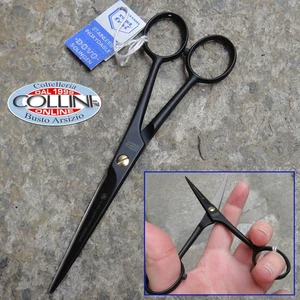 Dovo - Forbici Professionali Tagliacapelli da 6" - Serie Black - Filo Rasoio - Picture 1 of 6