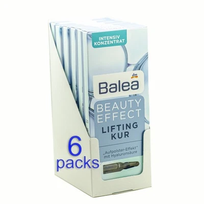 Balea Ampollas Efecto Belleza Tratamiento Lifting 7x1ml (6 Piezas) Foto 1 de 4