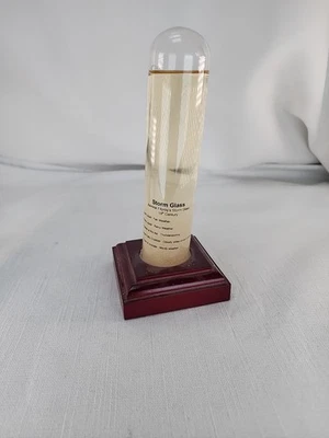 Barómetro de vidrio Admiral Fitzroy's Storm predictor de clima de colección 7" Foto 1 de 4