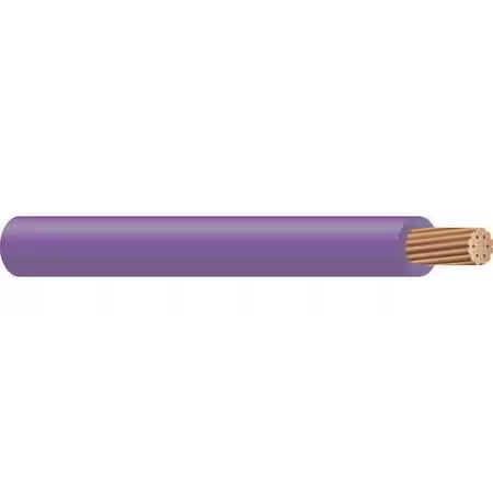 Southwire 411010513 Awm, MTW, Tew, alambre para máquina herramienta, cobre, 18 Awg, violeta, Foto 1 de 1