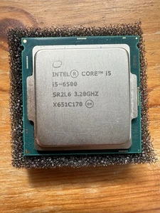 Intel Core I5 6500 3.20GHz 6MB Quad-Core CPU Processor SR2L6 + CPU Fan + Paste - Afbeelding 1 van 4