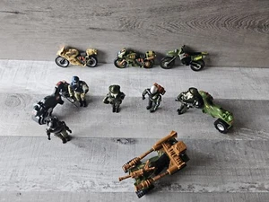 1990s Lanard The Corps Assault Atv Motorcycles Figures Weapons Accessories LOT - Picture 1 of 15