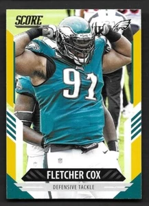 2021 Score Gold #77 Fletcher Cox Philadelphia Eagles - Picture 1 of 1