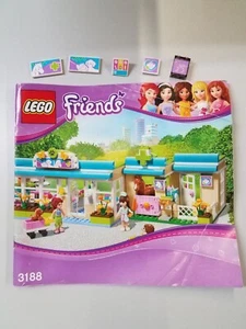 ❤️ Lego Friends 3188 Bedienungsanleitung und Aufkleber Teile NUR kostenloser Versand - Bild 1 von 3