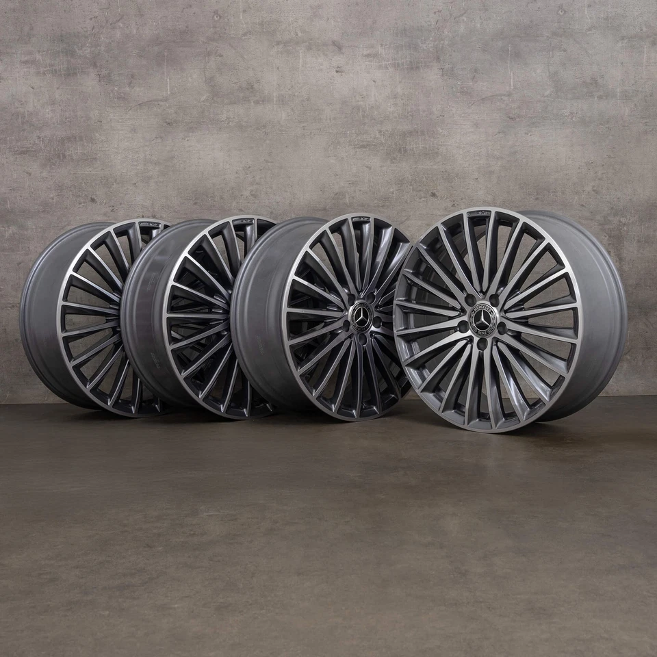4 x Original Mercedes A-Kl. AMG 19 Zoll Felgen A1774014200 7 5J ET49 Neu