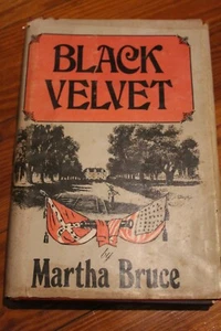 Vintage Black Velvet First Edition Hardcover Book--Read Description - Picture 1 of 5