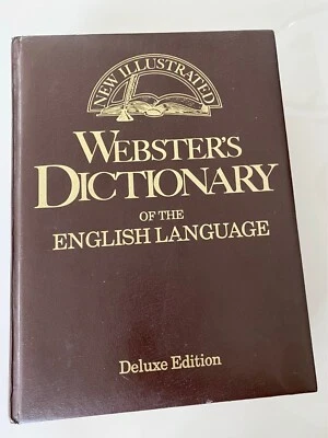 1992 Webster’s Dictionary English Leather Deluxe Edition New Illustrated (USED) - Image 1 of 4