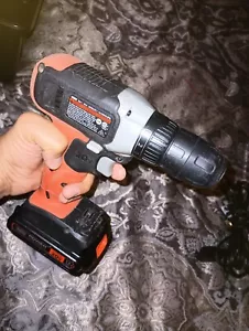 BLACK+DECKER 20V MAX* Cordless Drill - BCD702C1 - Picture 1 of 2