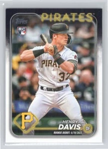 2024 Topps Update #US162 Henry Davis Pittsburgh Pirates RD - Picture 1 of 2