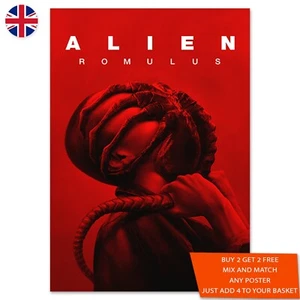 Alien Romulus 2024 Poster A5 A4 A3 A2 A1 Maxi Wall Art Prints - 2361 - Photo 1 sur 2