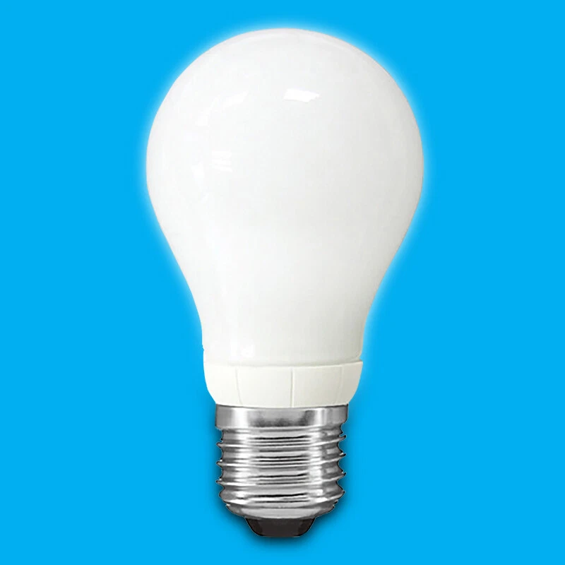 2x 11W Warm White Low Energy Power Saving CFL Mini GLS Light Bulb E27 Screw Lamp - Image 1 of 1