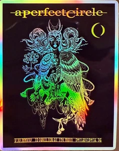 A PERFECT CIRCLE PHILADELPHIA POSTER/STICKER MAY 17TH SESSANTA PRIMUS PUSCIFER - Picture 1 of 4