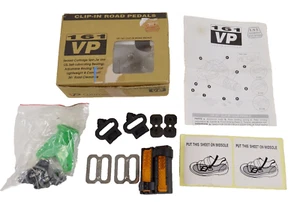 VP Components 161 pedales de carretera con clip SOLO ACCESORIOS tacos reflectores - Imagen 1 de 4