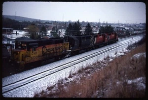 Original Rail Slide - CO Chesapeake & Ohio Chessie 3030+ no location 12-9-1979 - Picture 1 of 1