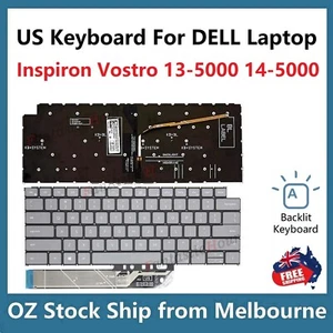 Backlit Keyboard For Dell Inspiron Vostro 13 5310 5320 14 5410 5415 5418 5425 US - Picture 1 of 2
