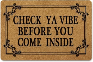 Funny Welcome Doormat(23.6 X 15.7 Inch) Non-Slip Mat Gift Mat Personalized Home - Picture 1 of 12