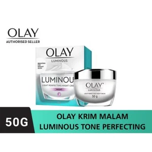 50g Olay Luminous Light Perfect Night Cre4m Mo!sturizer Anti-Ag!ng Free Shipping - Picture 1 of 1