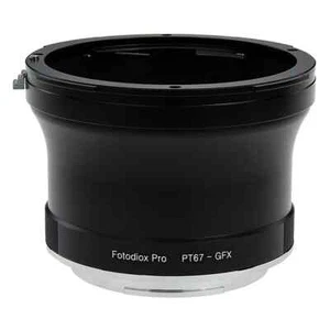 Fotodiox Adattatore Obiettivo Pentax 6x7 (P67) Obiettivo per Fotocamera Fujifilm Fuji GFX - Foto 1 di 5