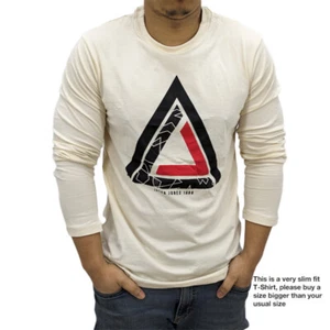 JACK&JONES Hombre Cuello Redondo Camisetas Manga Larga Corte Slim Casual Cotton - Imagen 1 de 77