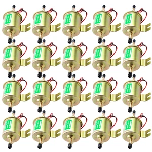 20x Bomba de Combustible Eléctrica 12V para Cortacésped Carburador Gas Diesel Motor 2.5-4psi - Imagen 1 de 6