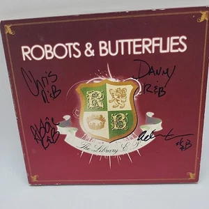 Robots & Butterflies CD Music The Library EP Rock Digipak Signed - Picture 1 of 4