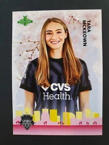 Tarjeta de equipo #9 Parkside NWSL Soccer 2025 - TARA MCKEOWN, Spirit (CHERRY BLOSSOM) SP - Imagen 1 de 2